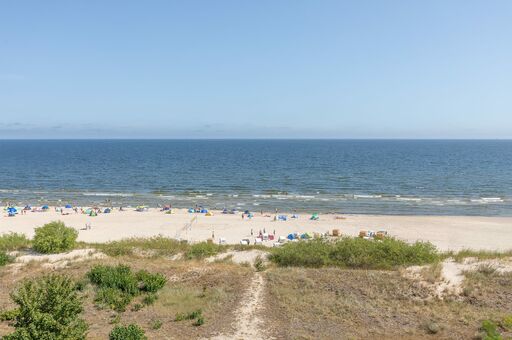 Strand und Ostsee – Ferienwohnung mit Meerblick auf Usedom